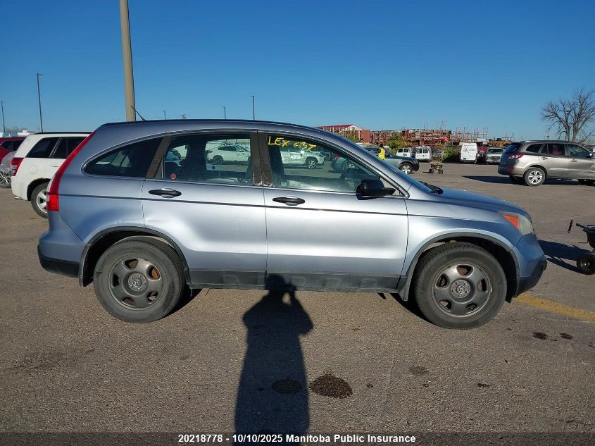 2008 Honda Cr-V Lx VIN: 5J6RE48308L817570 Lot: 20218778