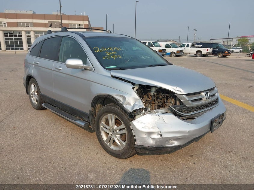 5J6RE4H70AL811678 2010 Honda Cr-V Ex-L auction photo 1