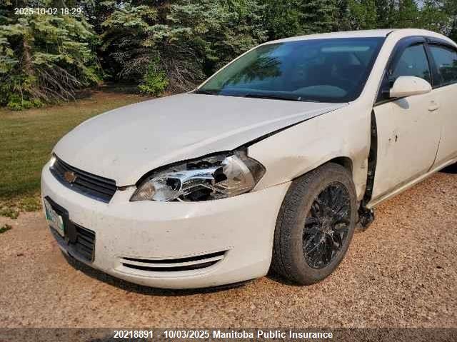 2G1WB58K081231190 2008 Chevrolet Impala Ls V6 auction photo 1