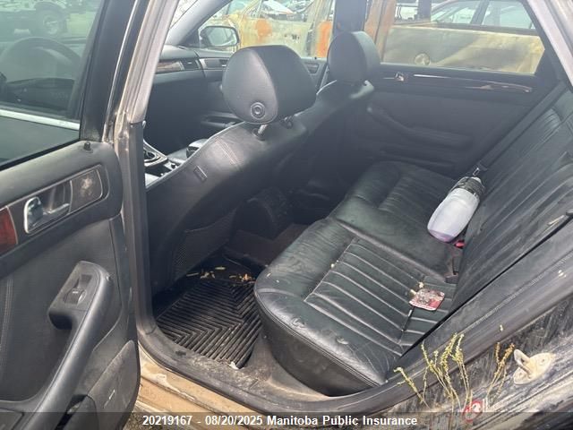 2000 Audi A6 2.7T Quattro VIN: WAUED54B1YN069052 Lot: 20219167