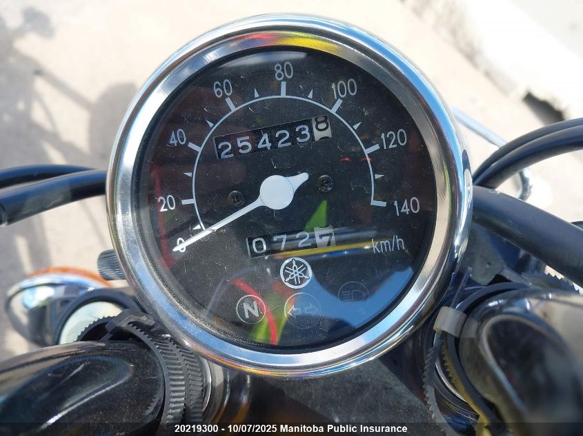 2015 Yamaha Xv250X V-Star VIN: JYAVG04N3FA002234 Lot: 20219300