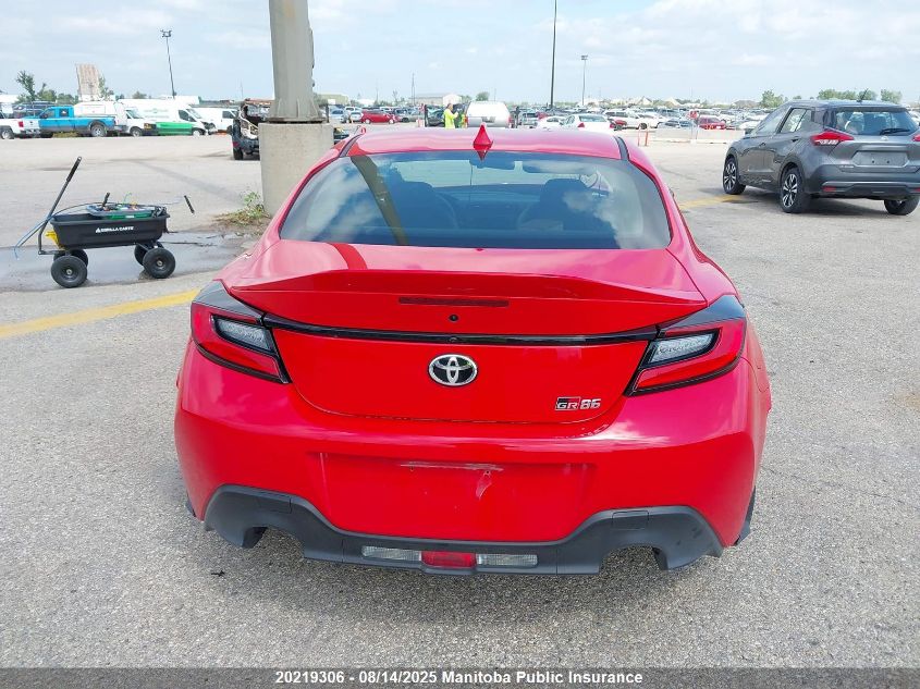 2023 Toyota Gr86 VIN: JF1ZNBE16P9758281 Lot: 20219306