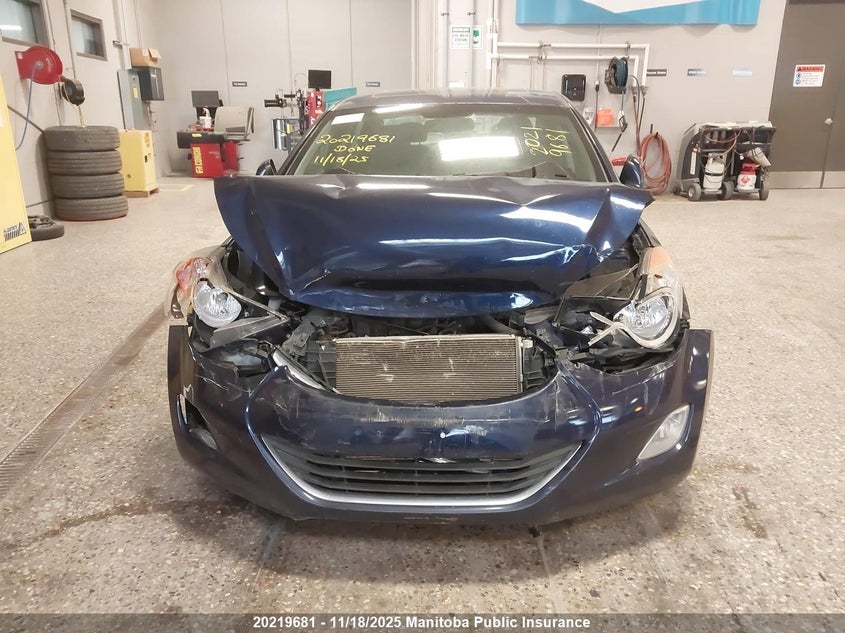 2012 Hyundai Elantra Gls VIN: 5NPDH4AE2CH135368 Lot: 20219681