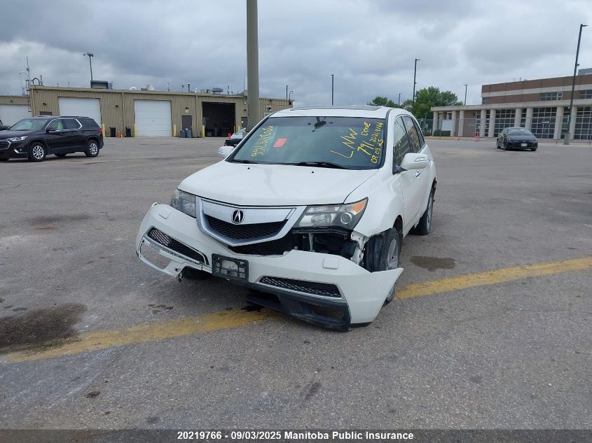 2011 Acura Mdx VIN: 2HNYD2H67BH002431 Lot: 20219766