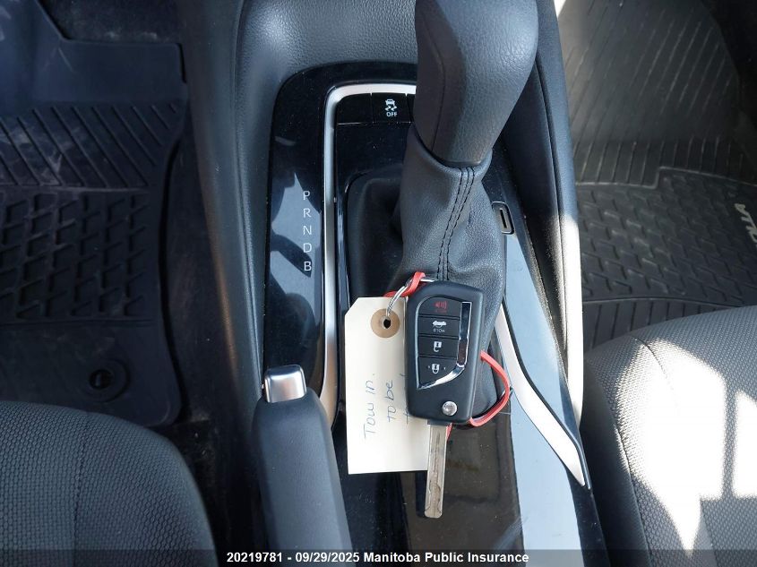 2020 Toyota Corolla L VIN: 5YFBPRBE6LP070629 Lot: 20219781