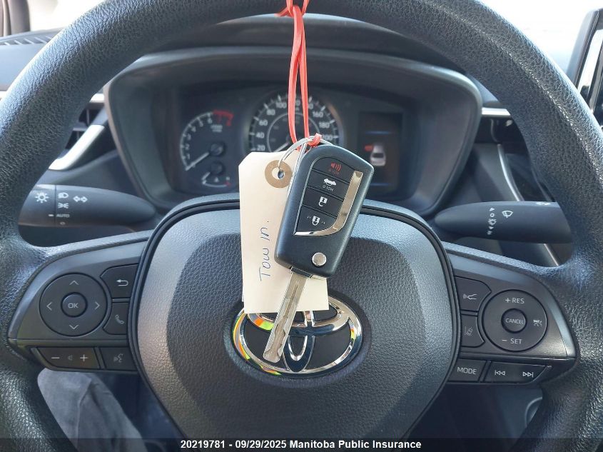 2020 Toyota Corolla L VIN: 5YFBPRBE6LP070629 Lot: 20219781