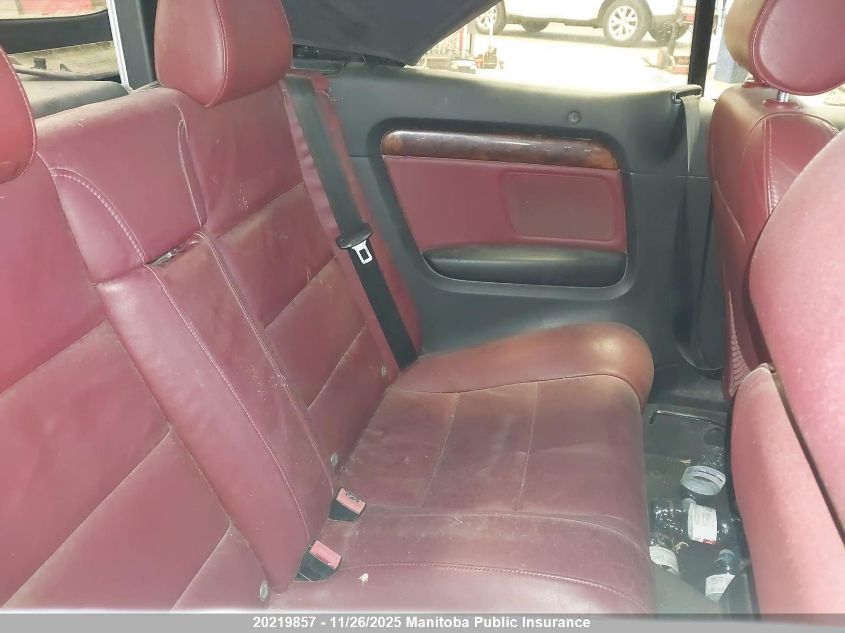 2003 Audi A4 3.0 Cabriolet VIN: WAUAT48H63K010941 Lot: 20219857