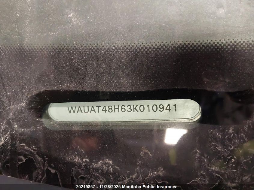 2003 Audi A4 3.0 Cabriolet VIN: WAUAT48H63K010941 Lot: 20219857