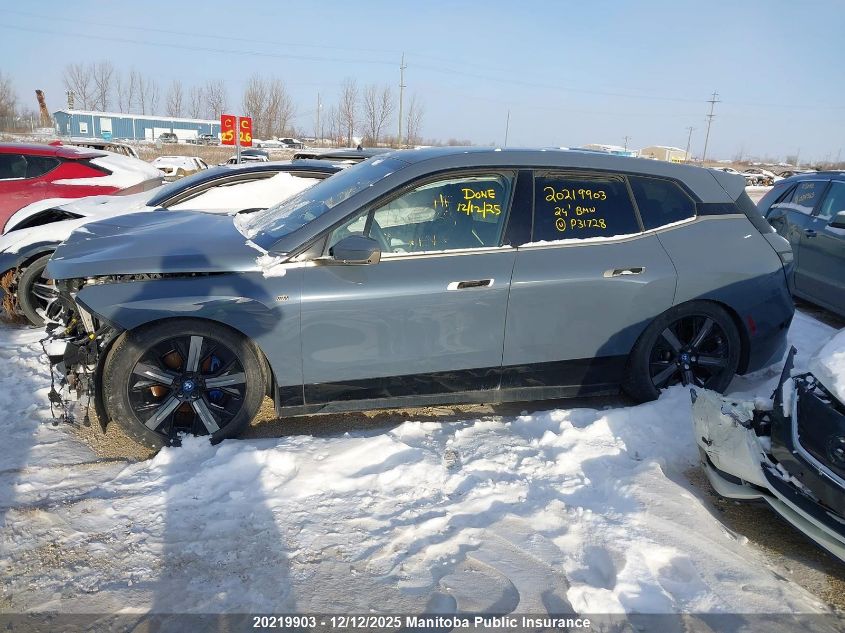 2024 BMW Ix M60 VIN: WB533CF04RCP31728 Lot: 20219903