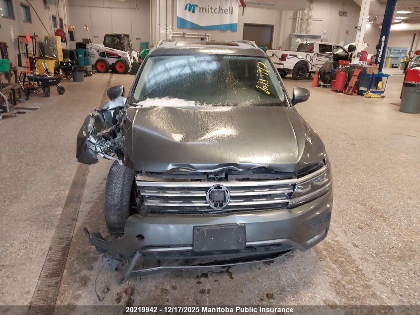 2019 Volkswagen Tiguan Highline 2.0 Tsi VIN: 3VV4B7AXXKM152398 Lot: 20219942