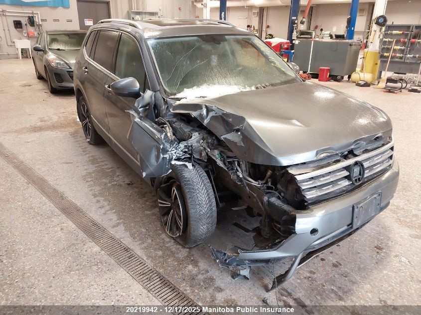 2019 Volkswagen Tiguan Highline 2.0 Tsi VIN: 3VV4B7AXXKM152398 Lot: 20219942