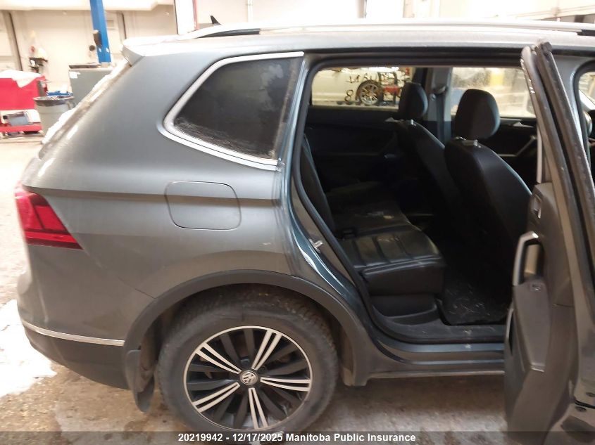 2019 Volkswagen Tiguan Highline 2.0 Tsi VIN: 3VV4B7AXXKM152398 Lot: 20219942