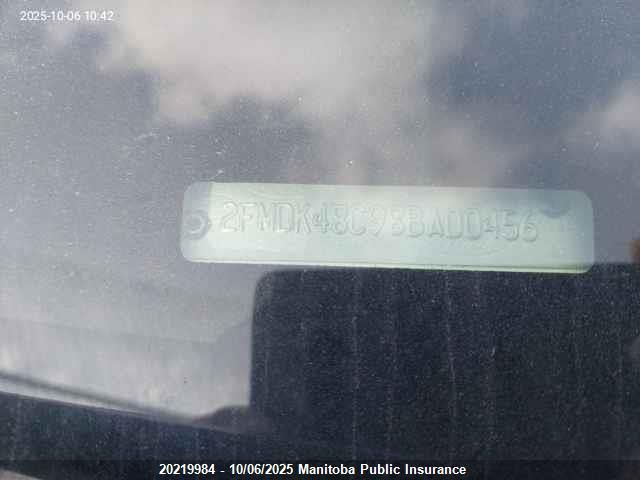 2008 Ford Edge Sel VIN: 2FMDK48C98BA00456 Lot: 20219984