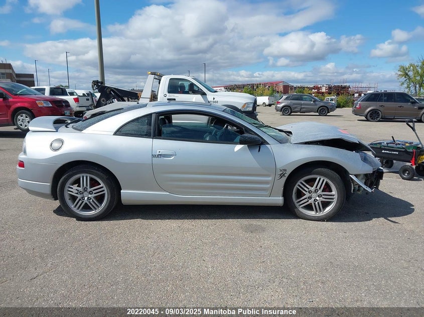 2001 Mitsubishi Eclipse Gt VIN: 4A3AC54H91E200854 Lot: 20220045