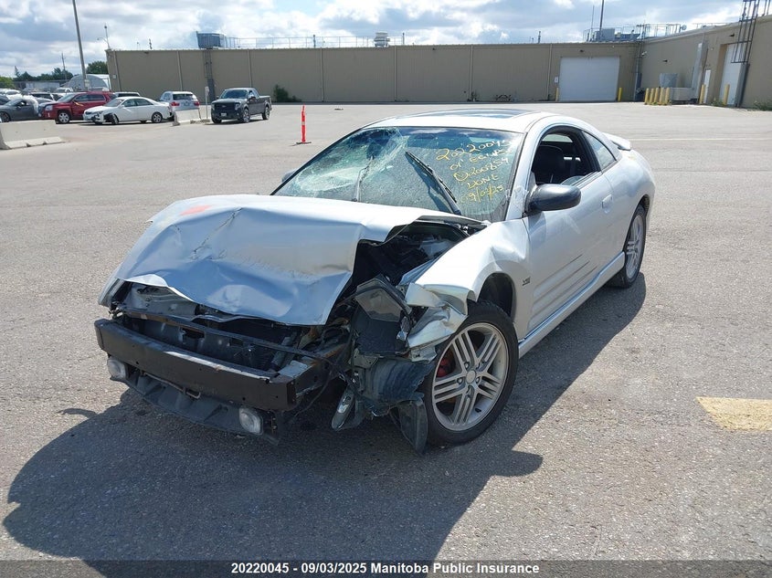 2001 Mitsubishi Eclipse Gt VIN: 4A3AC54H91E200854 Lot: 20220045