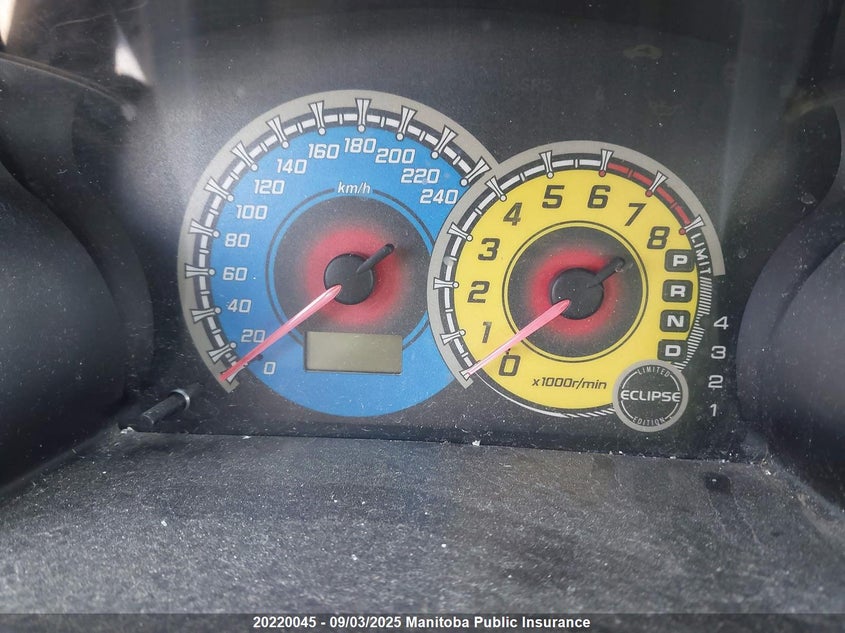 2001 Mitsubishi Eclipse Gt VIN: 4A3AC54H91E200854 Lot: 20220045