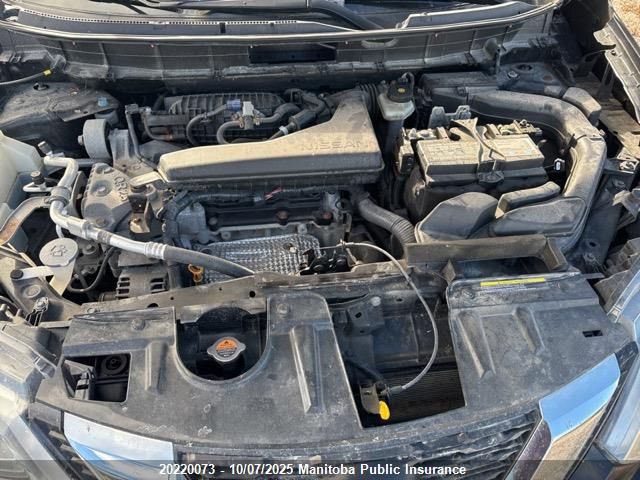 2019 Nissan Rogue Sv VIN: 5N1AT2MV7KC752742 Lot: 20220073