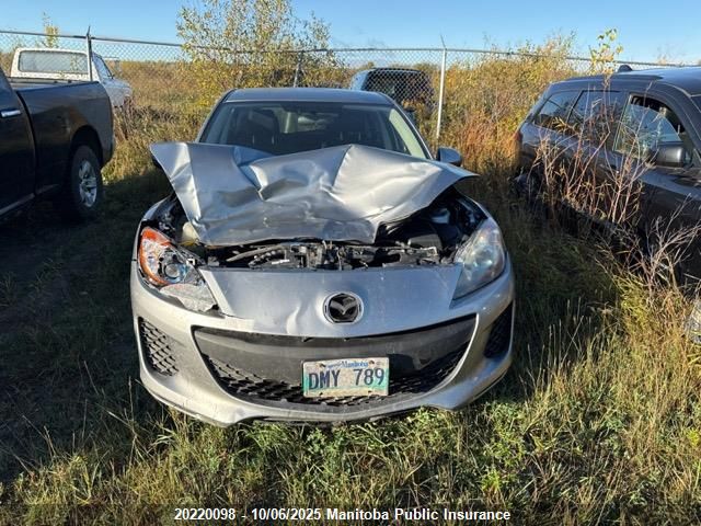 2012 Mazda Mazda3 Sport Gs Sky VIN: JM1BL1L78C1667475 Lot: 20220098