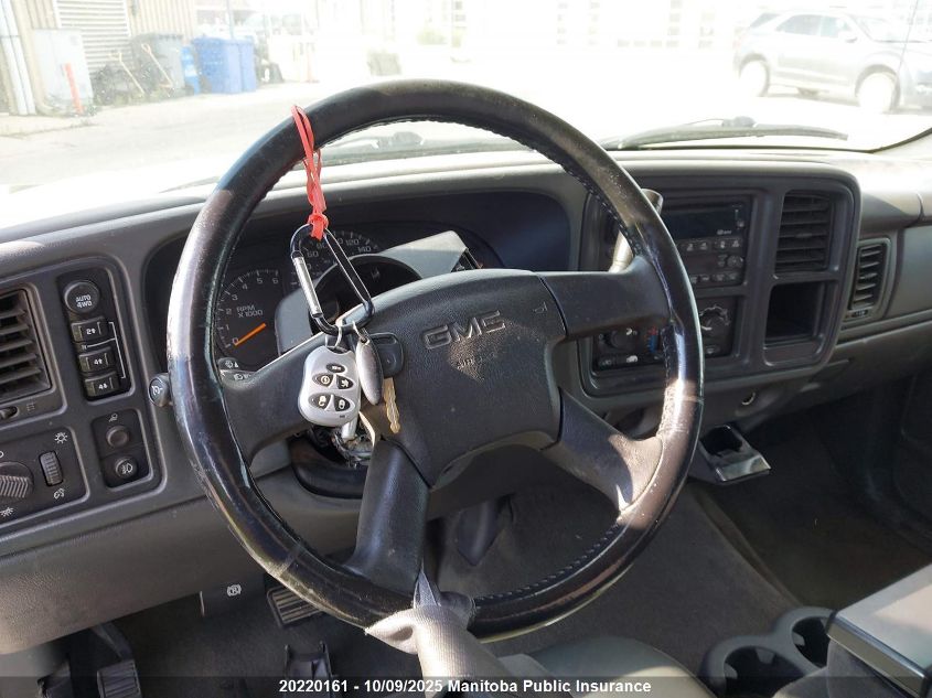 2005 GMC Sierra 1500 Ext Cab VIN: 2GTEK19V951237120 Lot: 20220161