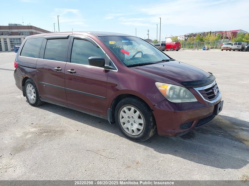 5FNRL38148B506103 2008 Honda Odyssey Dx auction photo 1