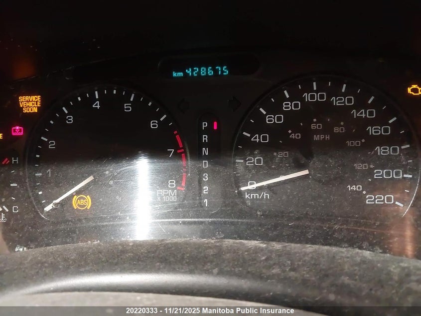 2001 Oldsmobile Intrigue Gx VIN: 1G3WH52H81F235876 Lot: 20220333