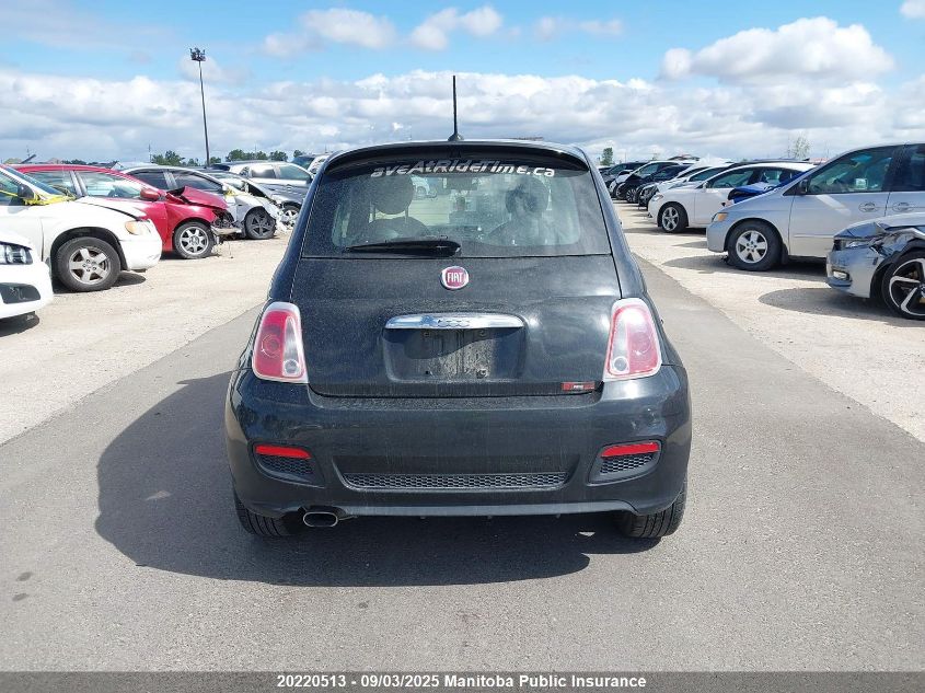 2013 Fiat 500 Sport VIN: 3C3CFFBR3DT567939 Lot: 20220513