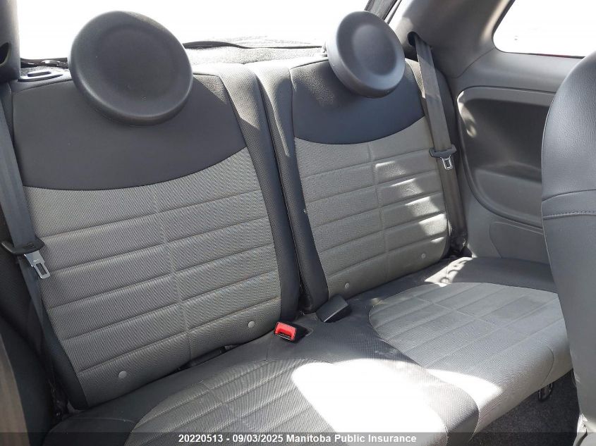 2013 Fiat 500 Sport VIN: 3C3CFFBR3DT567939 Lot: 20220513