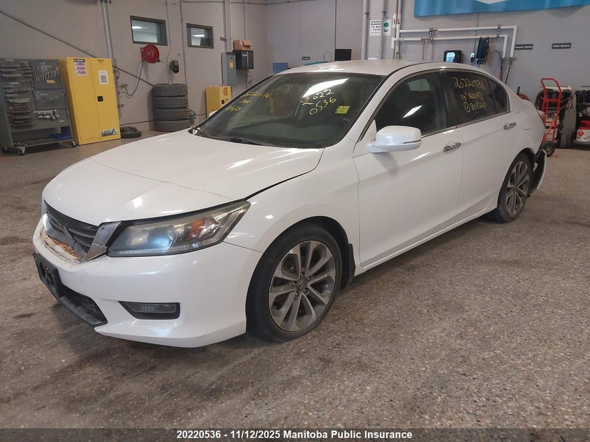 1HGCR2F56EA808227 2014 HONDA ACCORD photo no. 2