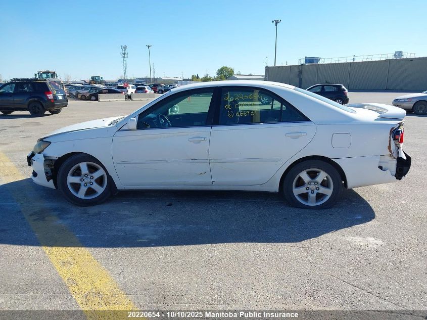 2006 Toyota Camry Se VIN: 4T1BE32K06U666931 Lot: 20220654