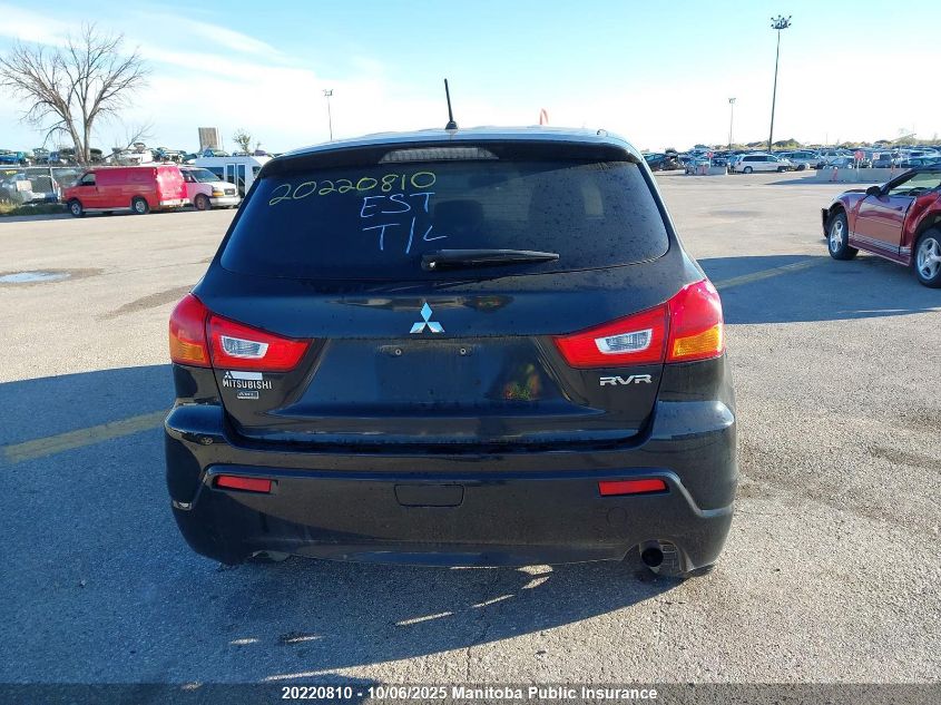 2011 Mitsubishi Rvr Se VIN: JA4AJ3AU9BZ600755 Lot: 20220810