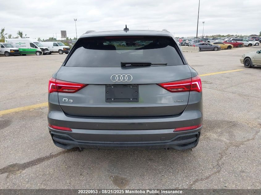 2024 Audi Q3 VIN: WA1FECF32R1182641 Lot: 20220953
