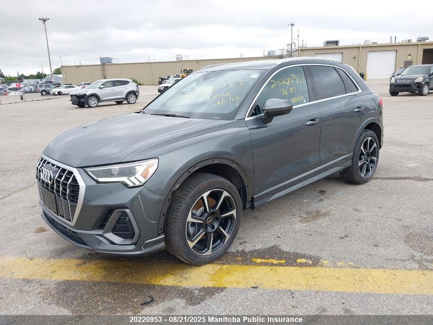 2024 Audi Q3 VIN: WA1FECF32R1182641 Lot: 20220953