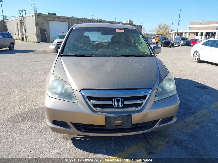 2007 Honda Odyssey Ex-L VIN: 5FNRL38677B512049 Lot: 20221019