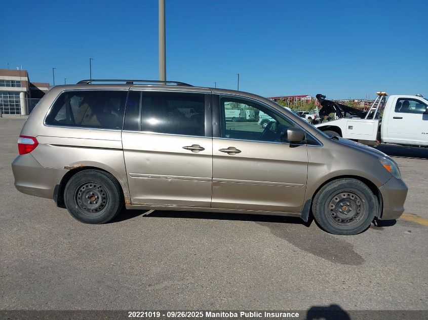 2007 Honda Odyssey Ex-L VIN: 5FNRL38677B512049 Lot: 20221019