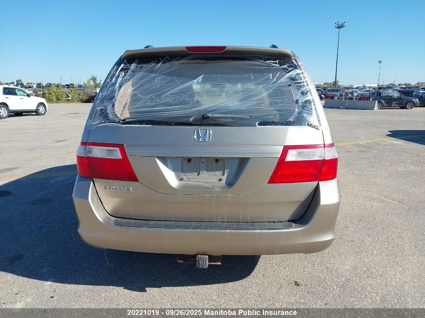 2007 Honda Odyssey Ex-L VIN: 5FNRL38677B512049 Lot: 20221019