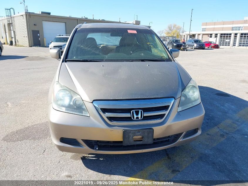 2007 Honda Odyssey Ex-L VIN: 5FNRL38677B512049 Lot: 20221019