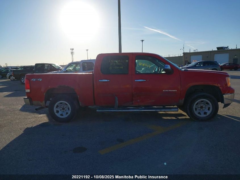 2012 GMC Sierra 1500 Slt Crew Cab VIN: 3GTP2UEA5CG134004 Lot: 20221192