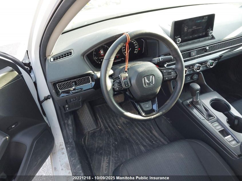 2024 Honda Civic Ex VIN: 2HGFE2F30RH110646 Lot: 20221218