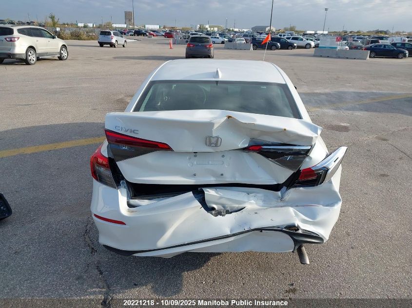 2024 Honda Civic Ex VIN: 2HGFE2F30RH110646 Lot: 20221218