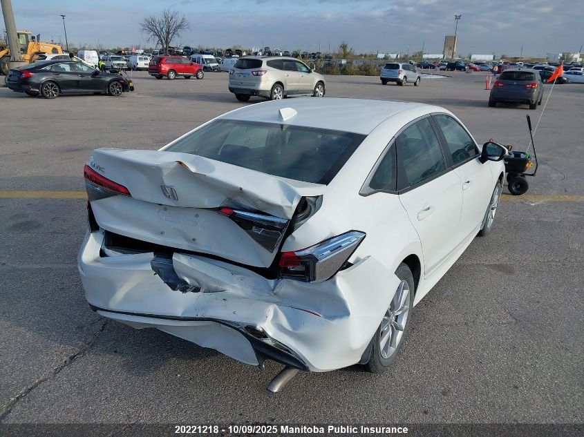 2024 Honda Civic Ex VIN: 2HGFE2F30RH110646 Lot: 20221218