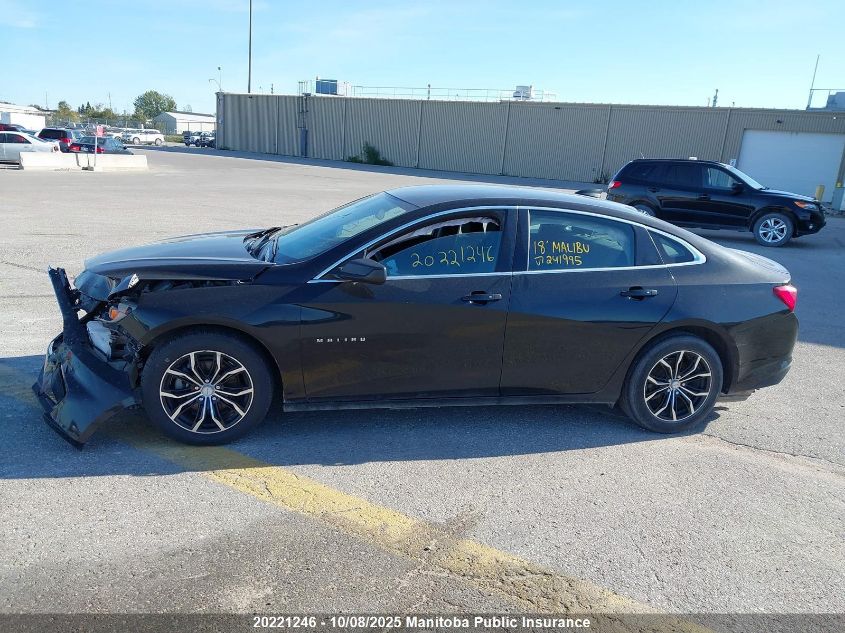 2018 Chevrolet Malibu Ls VIN: 1G1ZB5ST8JF241995 Lot: 20221246