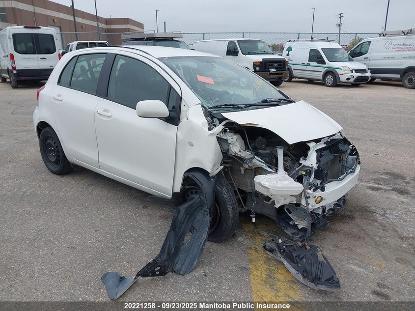 2010 Toyota Yaris Le VIN: JTDKT4K36A5307997 Lot: 20221258