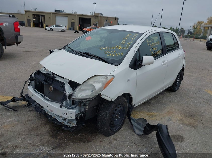 2010 Toyota Yaris Le VIN: JTDKT4K36A5307997 Lot: 20221258