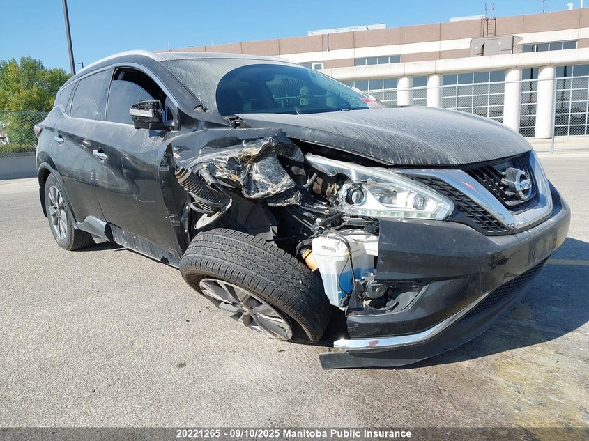 2015 Nissan Murano Sl VIN: 5N1AZ2MH7FN230650 Lot: 20221265