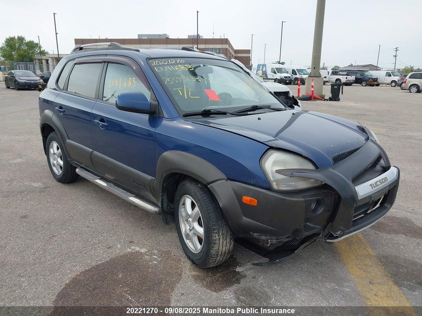 KM8JM72D05U075942 2005 Hyundai Tucson Gl V6 auction photo 1