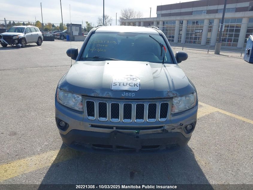 2012 Jeep Compass North VIN: 1C4NJDAB0CD522246 Lot: 20221308