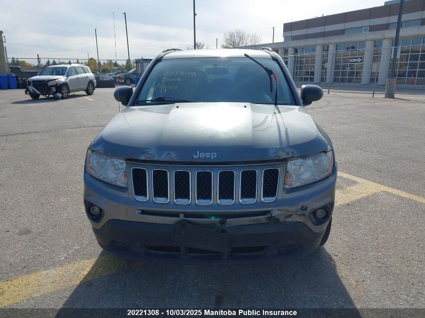 2012 Jeep Compass North VIN: 1C4NJDAB0CD522246 Lot: 20221308