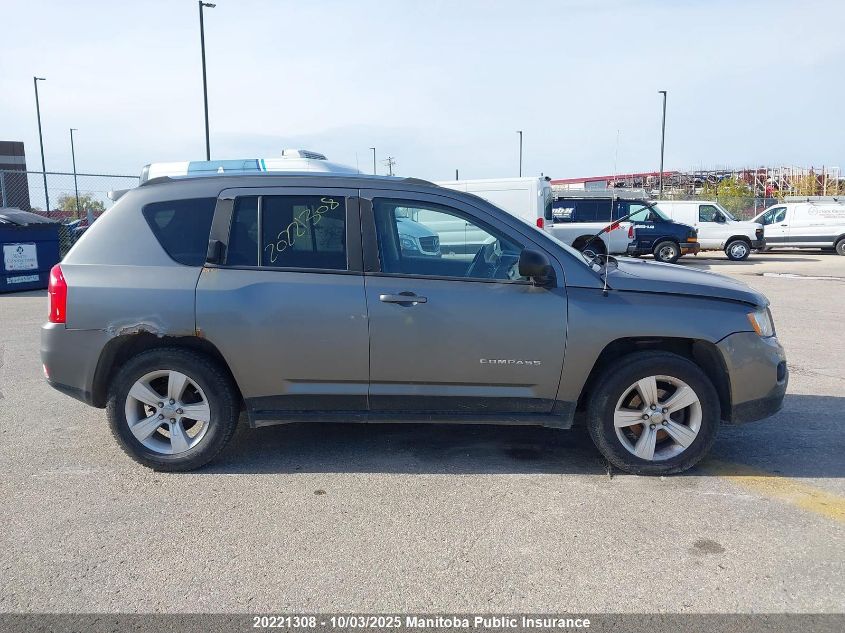 2012 Jeep Compass North VIN: 1C4NJDAB0CD522246 Lot: 20221308