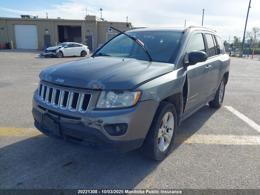 2012 Jeep Compass North VIN: 1C4NJDAB0CD522246 Lot: 20221308