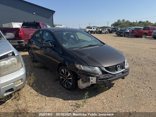 2HGFB2F57EH028191 2014 Honda Civic Ex auction photo 1